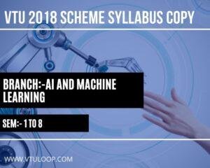Read more about the article 2018 ARTIFICIAL INTELLIGENCE AND ML VTU SYLLABUS | Read Now