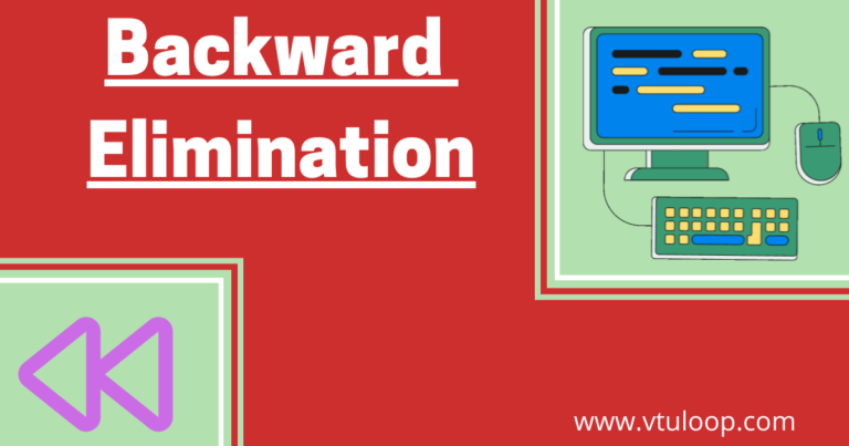 Backward Elimination