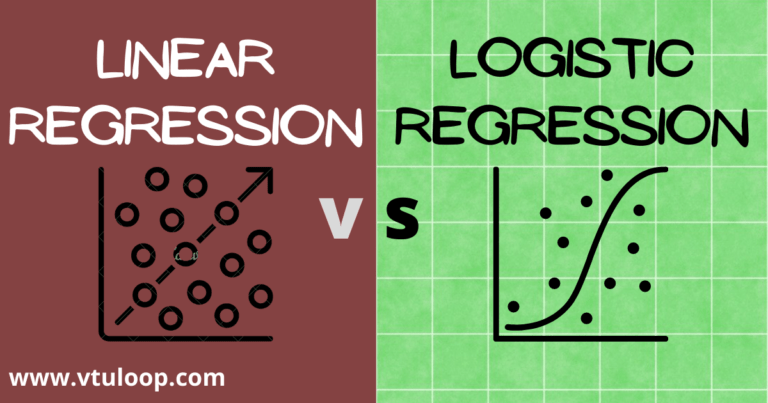 Linear vs logistic Regression