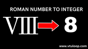 Read more about the article Roman Number to Integer
